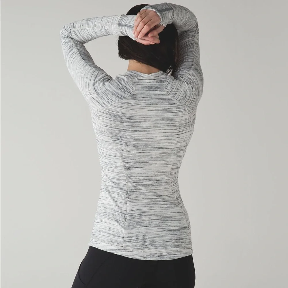 Super rare! Lululemon Runderful Space dye Silver‎